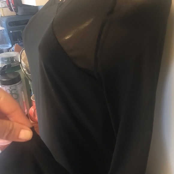 Laundry Long Sleeve Mesh MIDI Dress Xs - Picture 4 of 7